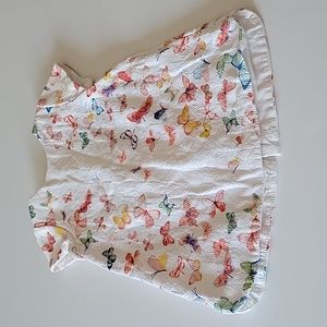 Zara Kids Dress Butterfly Print